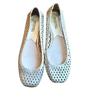 MICHAEL Michael Kors Cream Flats